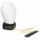 COLLAR WITH IMITATION SPONGE LEASH