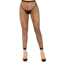 FISHNET ANKLE BLACK SOCKS