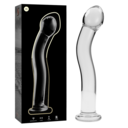 GLASS DILDO BOROSILICATE 18
