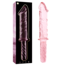 GLASS DILDO BOROSILICATE 24