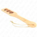 BAMBOO PADDLE HEART DESIGN 3