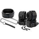 COLLAR DE CUERO NEGRO