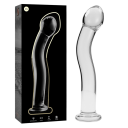 DILDO CRISTAL BOROSILICATO 18