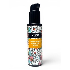 Natural water-based lubricant, completely tasteless and odorless