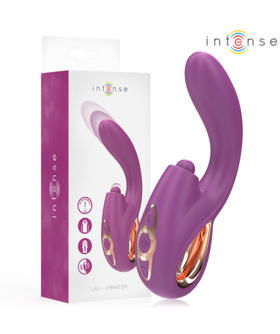 LALI Descobre novas sensações com o nosso Vibrador de Dupla Estimulação com Pulsação. Este brin