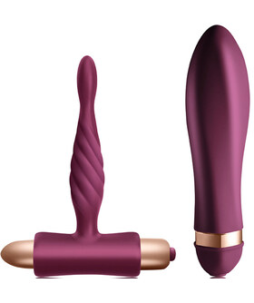 DARE Kit de bala vibratória e brinquedo anal

Procuras adicionar uma pitada extra de prazer à t