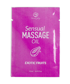 EXOTIC FRUITS Huile de massage sensuelle aux fruits exotiques en monodose