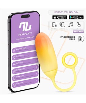 CYBERTOUCH Dual Layer Gradient Silicone Egg with App Control