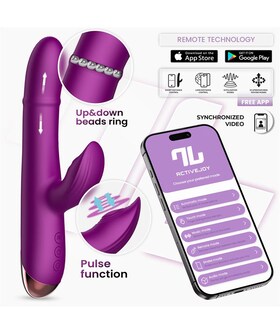 SENDEL Descobre o Prazer Elevado com o Vibrador Sendel com Anel de Bolas Internas Up and Down e P