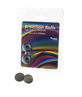 BOULES DE MASSAGE BRAZILIAN Effet d'apogée de l'explosion