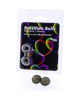 EXPLOSION ET PASSION 2 boules brésiliennes explosion d'arômes gel excitant plus effet saveur