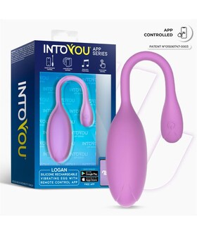 LOGAN Logan Œuf Vibrant avec Application Unibody Violet