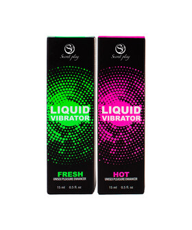 PACK LIQUID VIBRATOR Vibrateur liquide - kit de vibrations d'amour pour couples