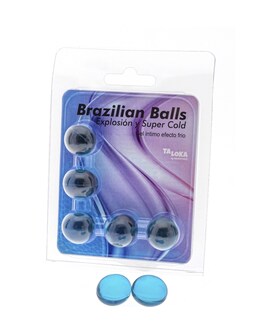 COLD BALL Brazilian Balls: Chilling Gel for Sensual Play, Perfect for Either Anal or Vaginal Use