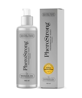 HUILE DE MASSAGE BY NIGHT PARA Huile avec des phéromones pour des massages sensuels masculins
