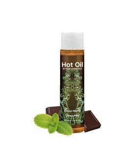 CHOCOHEAT SENSATION Huile embrassable effet chaleur, saveur choco-menthe, compatible avec les jouets