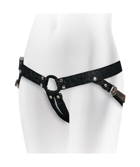 ADRIEN LASTIC Arnés strap-on textil de vaquero y algodón adrien lastic