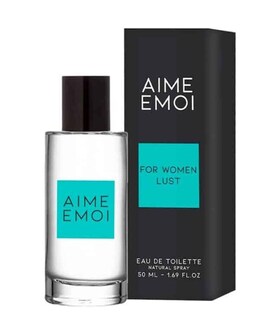 AIME EMOI WOMAN Fragranza erotica femminile con note dolci e floreali afrodisiache