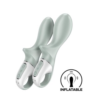 AIR PUMP BOOTY 3 Vibrador anal insuflável com 12 modos de vibração, discreto e recarregável