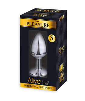 MINI METAL BUTT PLUG S