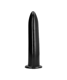 ALL BLACK DILDO 19 Soft PVC Dildo, Sleek Design, Effortless Insertion