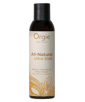ALL-NATURAL ULTRA SLIDE Gel intime ultra-glissant à base d'eau, 100% naturel