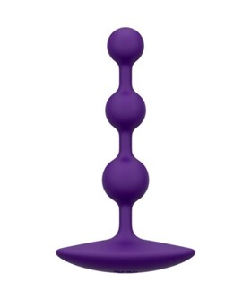 AMP PURPLE Billes graduées en silicone premium pour un plaisir intense
