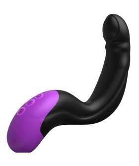 MASSAGEADOR ANAL HYPER-PULSE PU Massajador anal ergonómico de silicone, estimula o ponto P