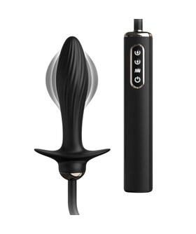 PLUG INFLÁVEL INFLATABLE VIBRA Plug vibratório insuflável para estimulação anal intensa
