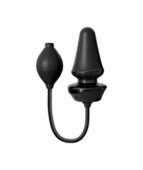 FANTASY PLUG Plug anal insuflável de silicone: seguro, confortável e recarregável
