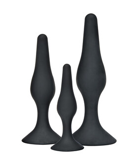 CURVY COMPANIONS KIT Kit di 3 plug anali di diverse dimensioni