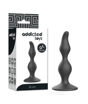 ADDICTED PLUG ANAL CURVO Jouet anal pour débutants, doux et sûr.