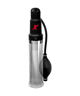 ANDOR Bomba manual com vibração para pénis até 16,5 cm