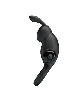 OREJAS DE DESEO Anillo vibrador con 10 modos con doble estimulación