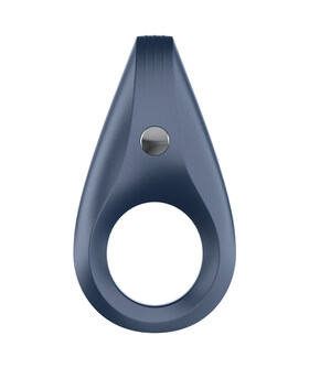 SATISFYER RING Anneau vibrant rocket ring bleu foncé