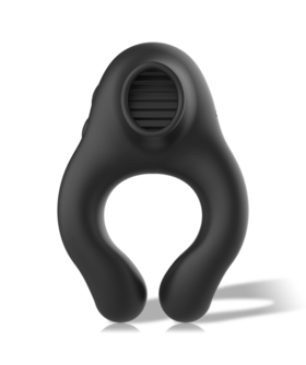 ANEL VIBRADOR SILICONE 3 MOT Anel vibratório ajustável com função 