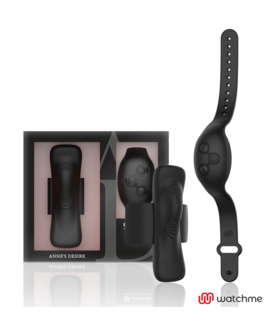 ANNE'S DESIRE CLITORIAL Vibromasseur discret avec télécommande, pour plaisir intime.