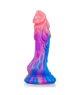 ASHTAR Dildo sofisticado de silicone, sução estável, 100% submersível