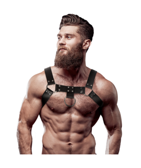ATTITUDE ARNESS Arnés vegano ajustable que realza la figura masculina