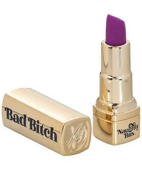 BAD BITCH Bala vibratória discreta, 10 modos, USB, silicone, portátil