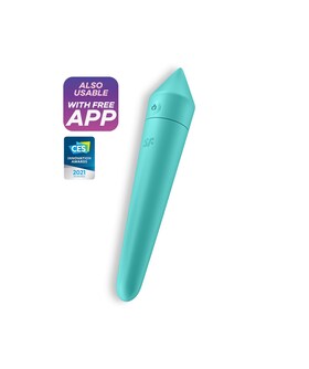 ULTRA POWER BULLET 8 Bala vibratória potente com app, à prova de água e 12 modos de vibração