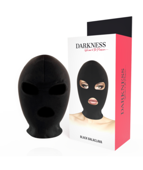 MÁSCARA HOODED Máscara/capuz para jogos de fetichismo e BDSM