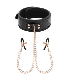 BLACK EDITION SENSATION Collar de neopreno com corrente e pinças para mamilos begme

Estás pronto para apimentar a