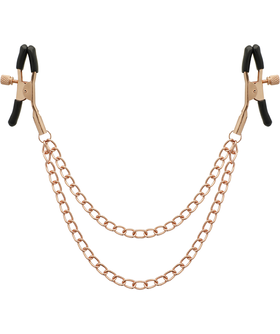 MAMELONS Pince mamelons chaîne: accessoire bdsm érotique sûr