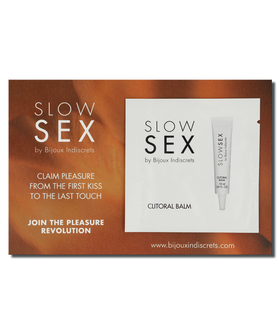 CLITORIS BALM Monodose de bálsamo clitoriano com efeito de calor e aroma a coco