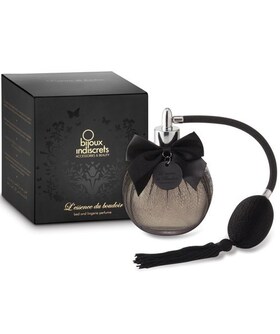 ESSENCE DU BOUDOIR Parfum de draps aux arômes sensuels intenses.