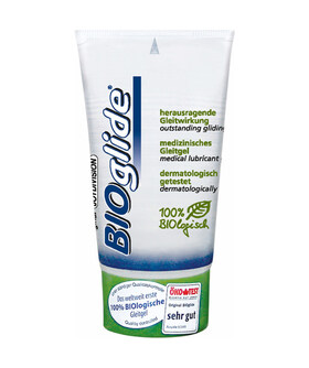 BIOGLIDE GLIDE Lubrificante vegan, 100% biológico, pH perfeito, à base de água