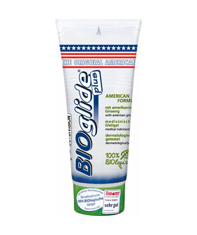 BIOGLIDE PLUS Lubrificante biologico al Ginseng; effetto rilassante e pH ottimale
