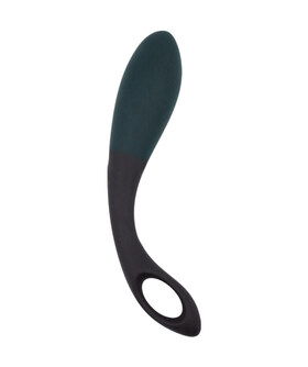 CORAZÓN NEGRO ESTIMULADOR ANAL Estimulador anal em silicone com curvas estratégicas