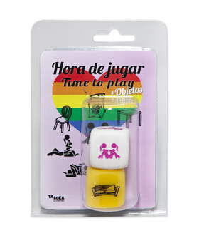 LGTBI+ GAME DICE Kamasutra Dice Set: 36 Unique Sensual Combos